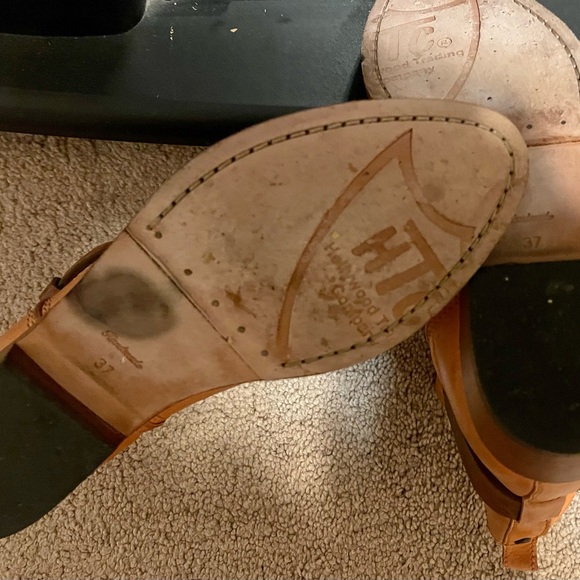 HTC / Hollywood Trading Company - Gwen Leather Boots size 37 (7M) - Picture 8 of 10